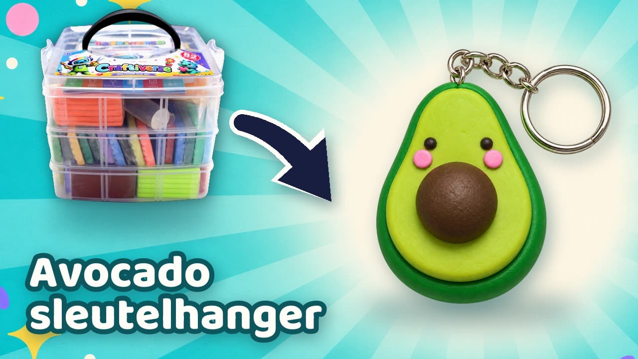 Avocado sleutelhanger